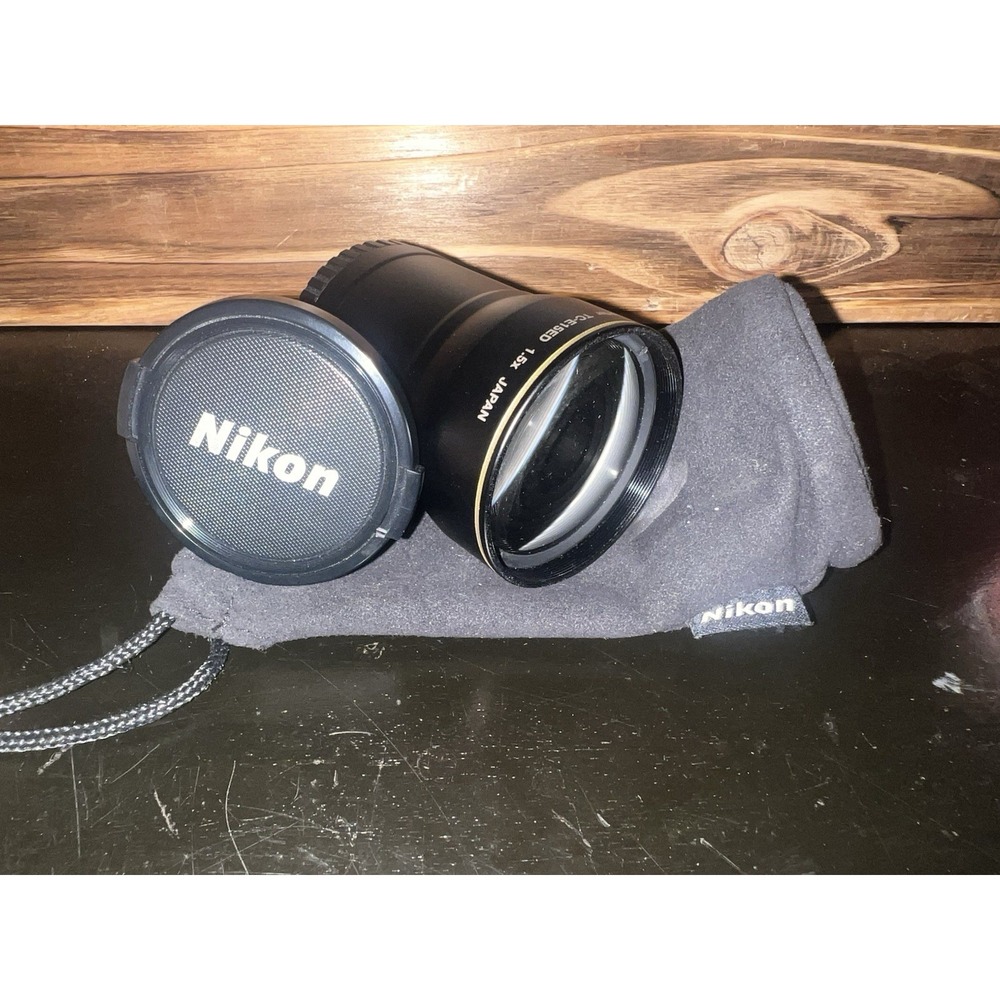 Nikon TC-E15ED‎ Tele Converter 1.5x Camera Lens Made in Japan With Nikon Ur-E8